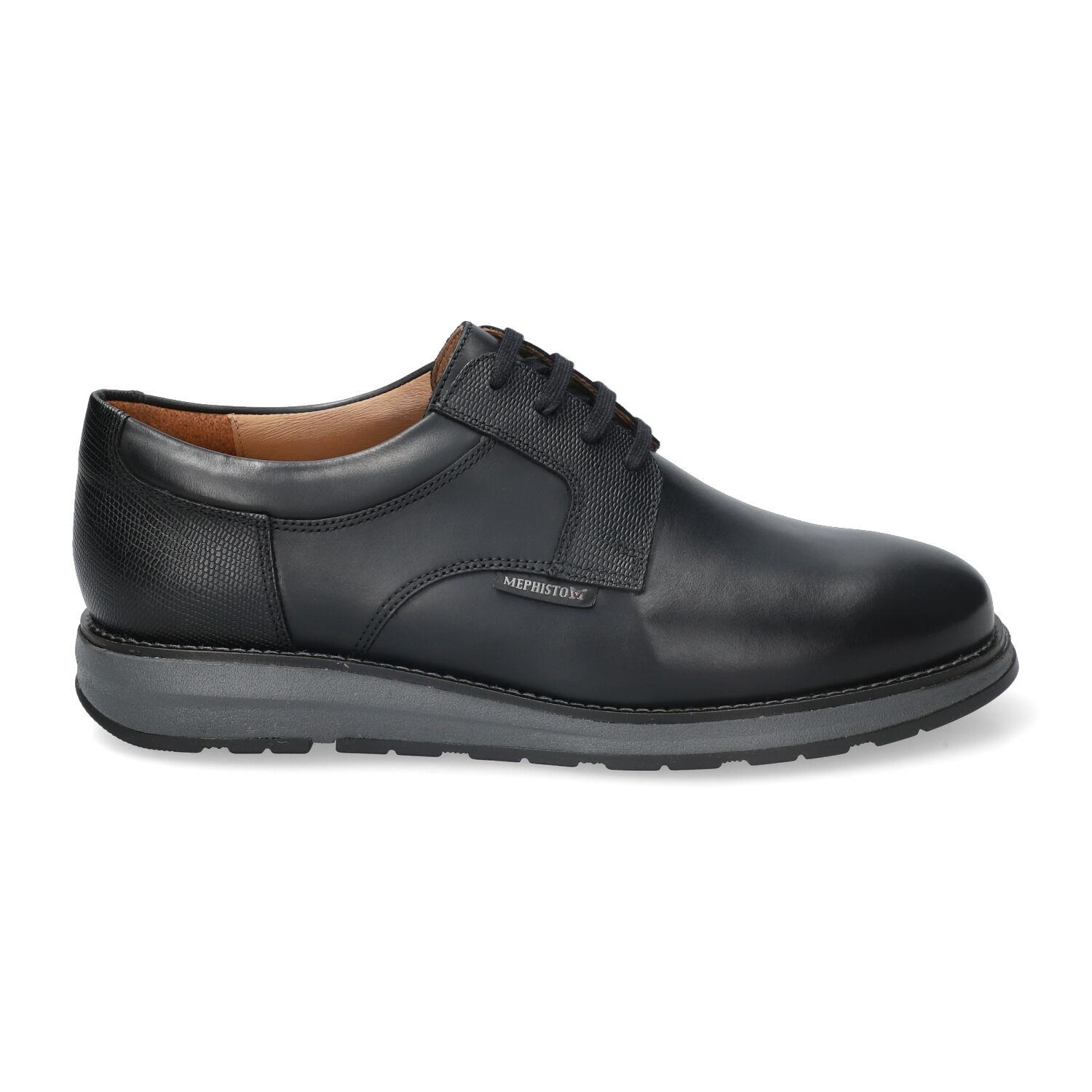 lacets homme modèle Ray noir - Mephisto
